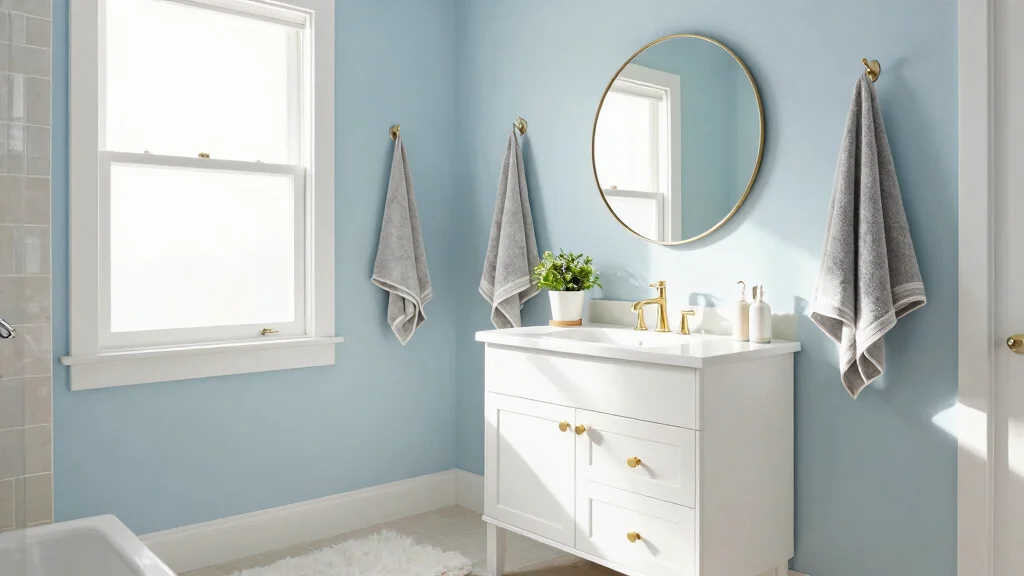 10 Small Bathroom Color Schemes That Feel Bigger