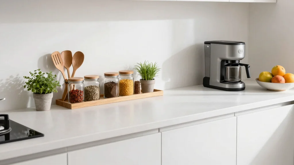 10 Tiny Kitchen Counter Organization Ideas