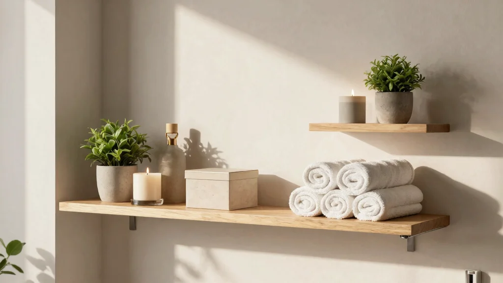 7 Apartment Bathroom Shelf Styling Ideas