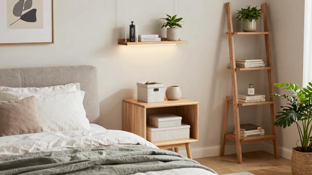 7 Nightstand Alternatives for Tiny Bedrooms