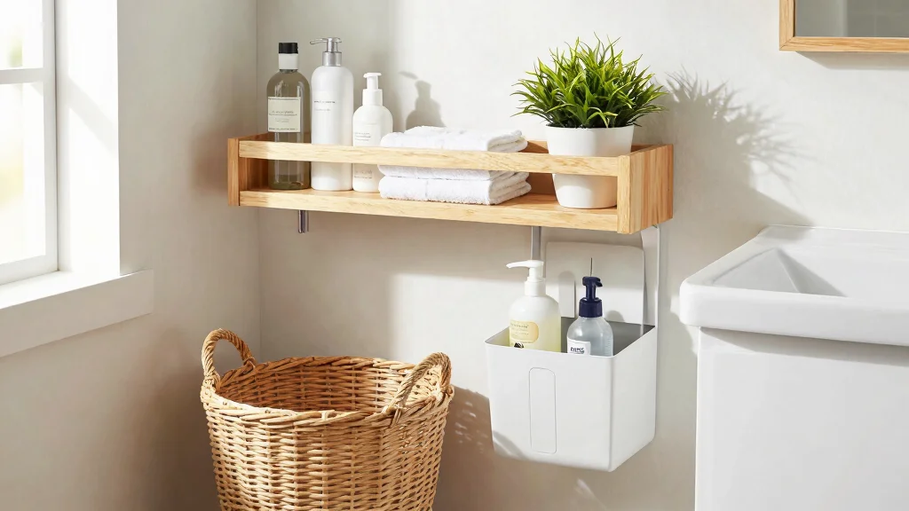 7 Small Bathroom Storage Ideas Under $50