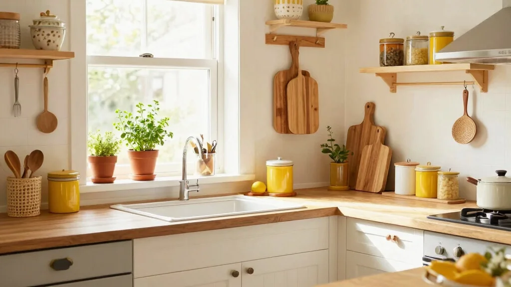 8 Small Kitchen Decor Ideas on a Budget
