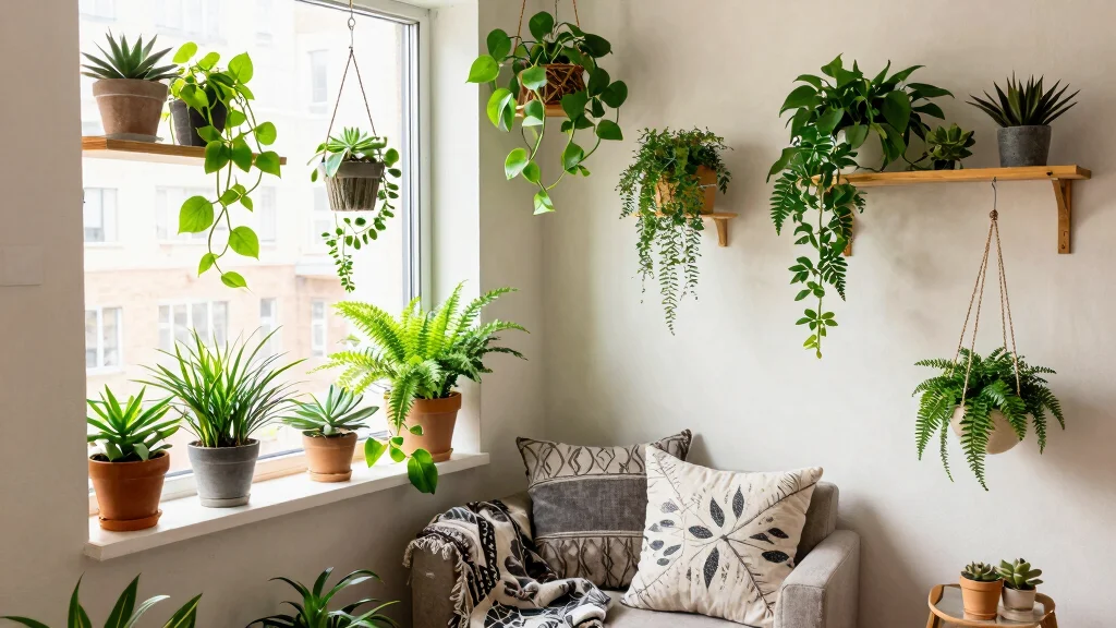 8 Ways to Decorate a Small Apartment With Plants