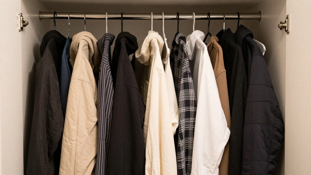 How to Double Your Hanging Space in a Small Closet