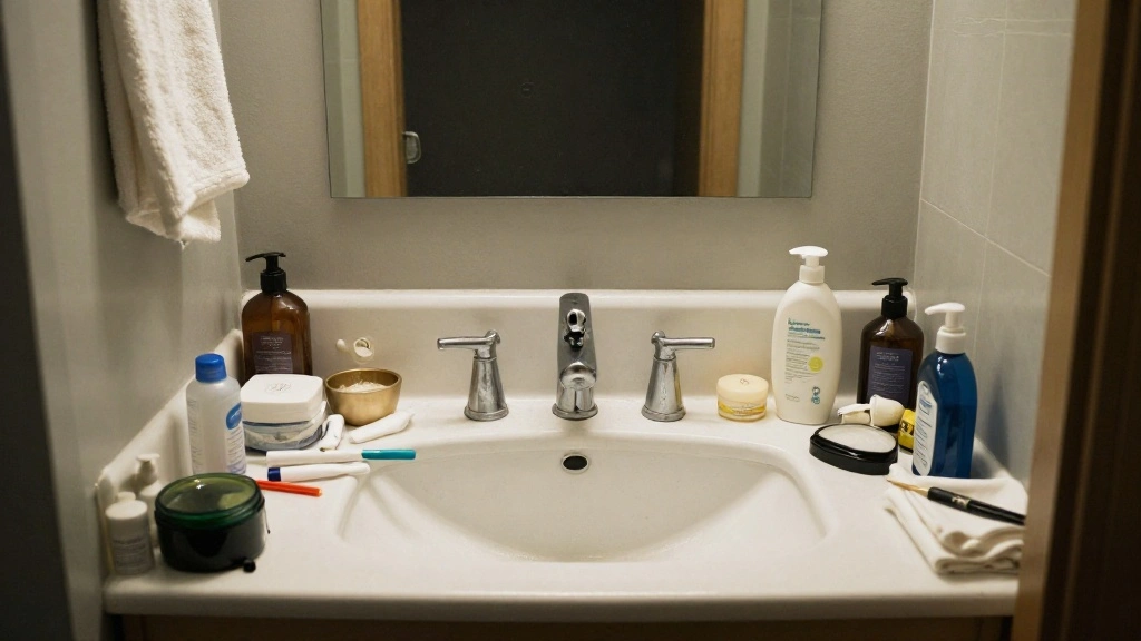 How to Organize a Small Bathroom With No Storage